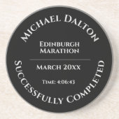 En Grès Marathon ou Fun Run Trophée Dessous de verre Sands (Devant)