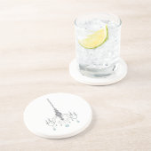 En Grès Martha's Vineyard épousant les dessous de verre du (Côté)