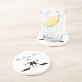 En Grès Mes dessous de verre minute de trente chaussures (Côté)