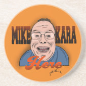 En Grès Mike Kara Dessous de verre ici (Devant)