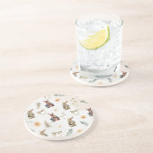 En Grès Mister Whimsy Spring Bunny Dessous de verre (Côté)