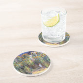 En Grès Monet, "le jardin de l'artiste dessous de verre (Côté)
