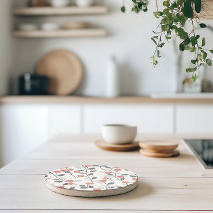 En Grès Motif scandinave Berries Dessous de verre de pier