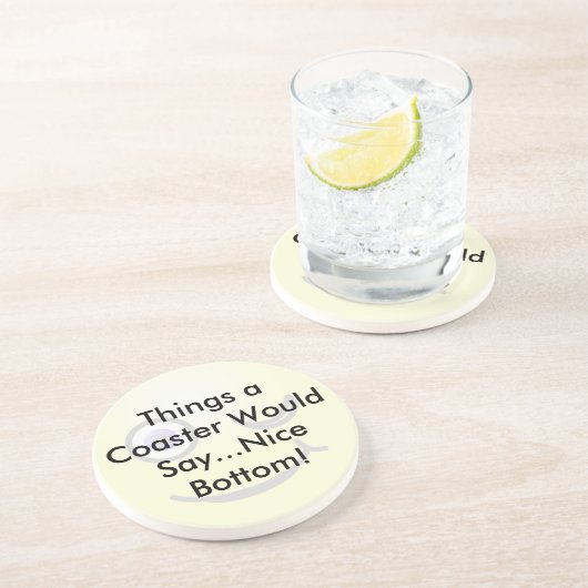 En Grès Nice Dessous de verre inférieur (Côté)