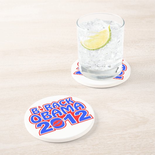 En Grès Obama Ace dessous de verre (Côté)