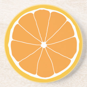 En Grès Orange Kitchen Art, Dessous de verre orange, Acces