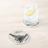 En Grès Paris, les dessous de verre de Tour Eiffel (Côté)