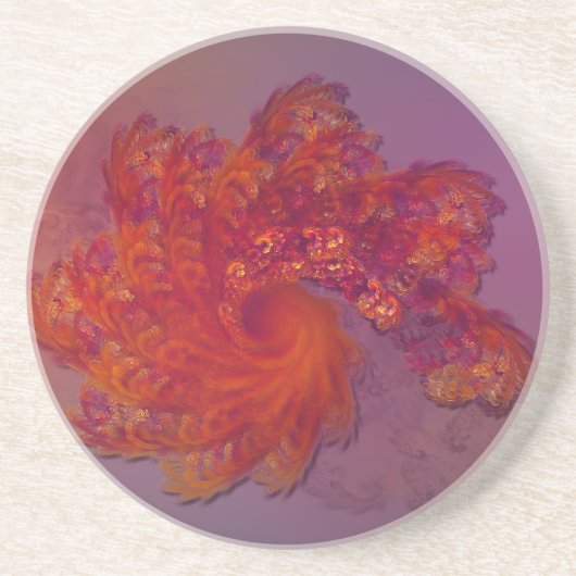 En Grès Phoenix Lament Dessous de verre (Devant)