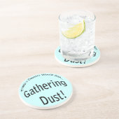 En Grès Rassembler un Dessous de verre léger de poussière (Côté)