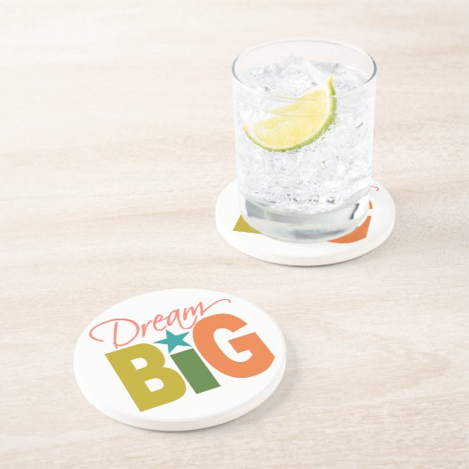 En Grès Rêver grand dessous de verre (Côté)