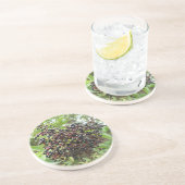En Grès Ripening Dessous de verre des airelles (Côté)