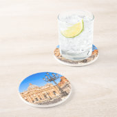 En Grès Sandstone Drink Dessous de verre Vatican (Côté)