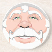 En Grès Santa Clause Dessous de verre Festive Dessous de v (Devant)