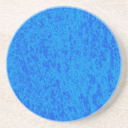 En Grès Série de marbre : Dessous de verre bleu 1 de nombr (Devant)