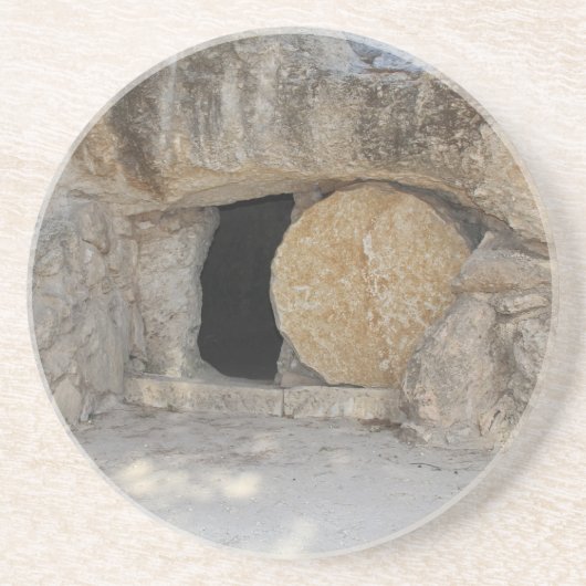 En Grès Série pittoresque — Dessous de verre Tomb Jésus (Devant)