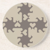 En Grès Sun Sponap, dessous de verre 2 (Devant)