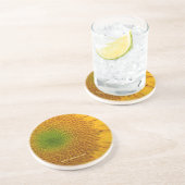 En Grès Tournesol - Dessous de verre (Côté)