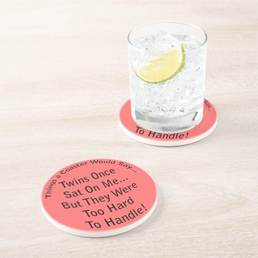 En Grès Trop difficile à manipuler Dessous de verre léger (Côté)