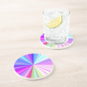 En Grès Troupeau des dessous de verre de papillons (Côté)
