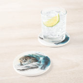En Grès Un bon Dessous de verre pour la sieste (Côté)