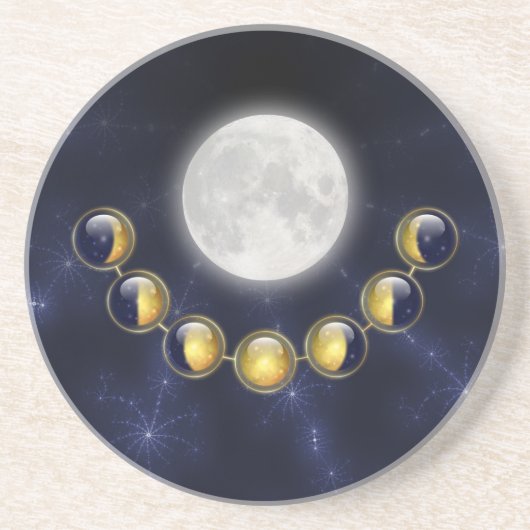 En Grès Un mois dans la vie du Dessous de verre de la Lune (Devant)
