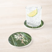 En Grès Une lueur dans le Dessous de verre du jardin (Côté)