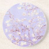 En Grès Van Gogh Almond Blossoms Lavande Dessous de verre (Devant)