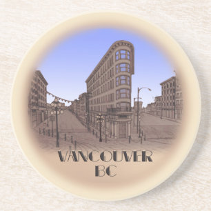 En Grès Vancouver Souvenir Dessous de verre Vancouver Gast