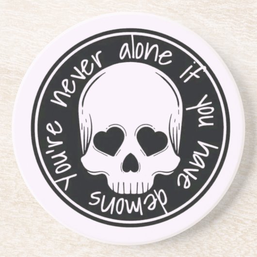 En Grès Vous avez le Dessous de verre des démons (Devant)