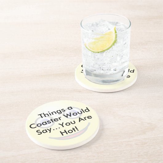 En Grès Vous Êtes Un Dessous de verre Chaud (Côté)