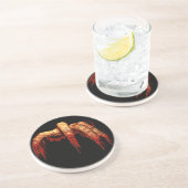 En Grès Zombie Dessous de verre Gory Halloween Décor Zombi (Côté)