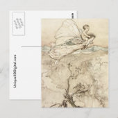 En haar Fairy Sen Briefkaart (Voorkant / Achterkant)