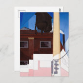 ...En het Huis van de Dappere door Charles Demuth Briefkaart (Voorkant / Achterkant)