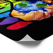 En ik denk voor mezelf wat een prachtige wereld poster (Hoek)