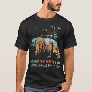 En in het bos ga ik mijn verstand verliezen Kamper T-shirt