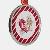 En Irak cet ornement rond de Noël (Droite)