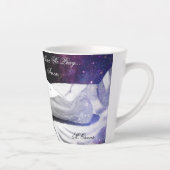 En Jésus Christ Nom Nous Prions Latte Mug (Droite)