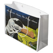 En Jésus Nom Nous Prions Sacs Cadeaux (Dos Angle)