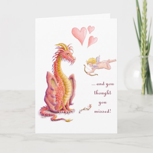En jij dacht dat je het gemist had! feestdagen kaart (Voorkant)