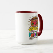 En La Casa Hay Frijoles, met de hand getekend Mok (Voorkant rechts)