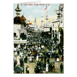 En Luna Park, Coney Island, New York