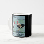 En marche - tasse de coq (Devant gauche)