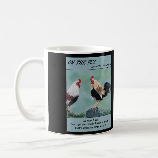 En marche - tasse de coq (Gauche)
