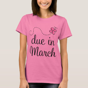 En Mars Maternité (papillon) T-shirt