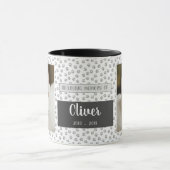 En Mémoire Amoureuse Pet Memorial Mug Gris Emprein (Centre)