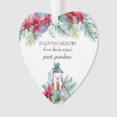 En Mémoire Amoureuse Poinsettia Lantern Coeur En F (devant)