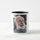 En Mémoire d'amour Mug de message personnel de 2 p (Centre)