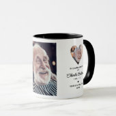 En Mémoire d'amour Mug de message personnel de 2 p (Devant droit)