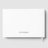 En Mémoire d'amour Rose Gold Frame funérailles com (Verso)