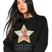 En mémoire d'amour simple sweatshirt photo funérai